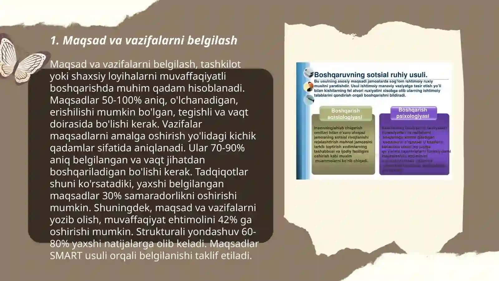 Menejer faoliyatini rejalashtirish va tashkil qilishning qurollari 3