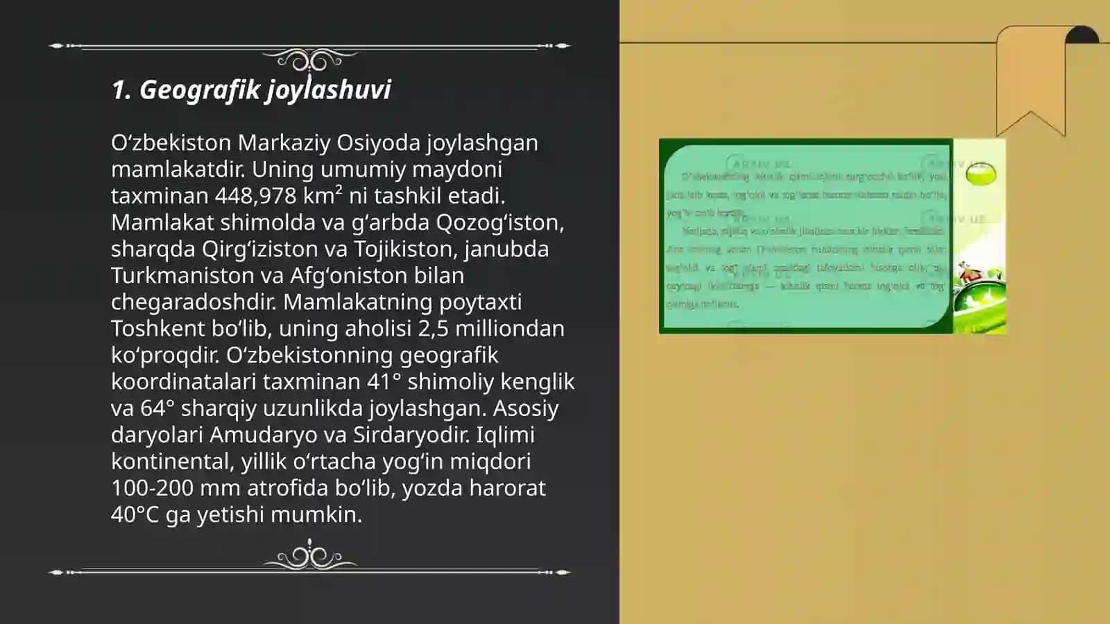Qorabel-Badxiz okrugiga tabiiy geografik tavsif 3
