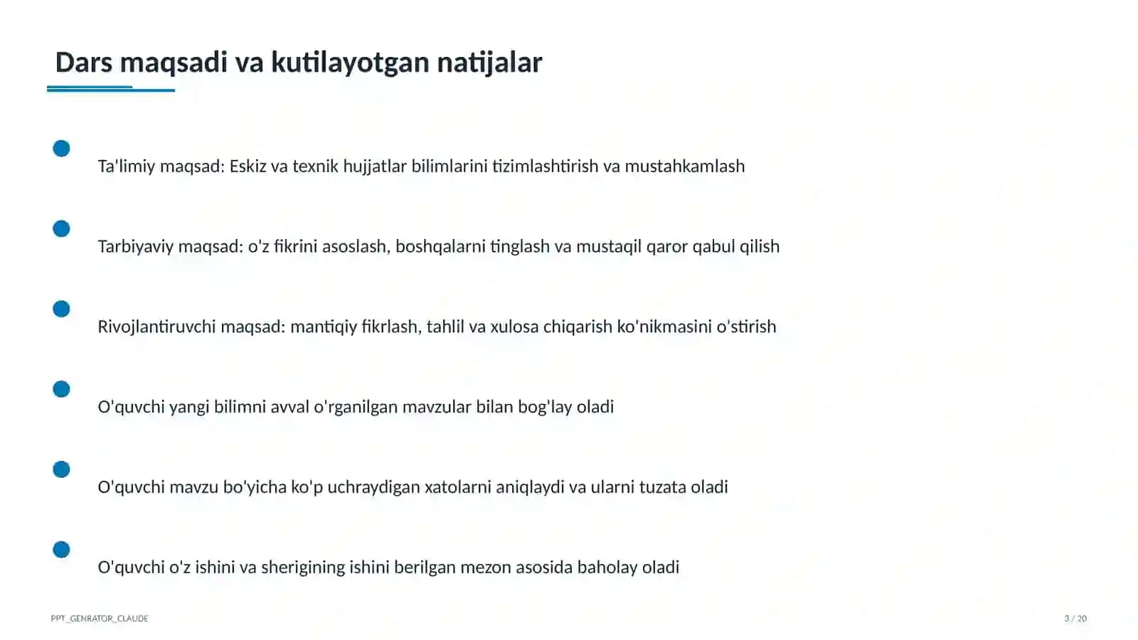 Eskiz va texnik hujjatlar (9-sinf) 3