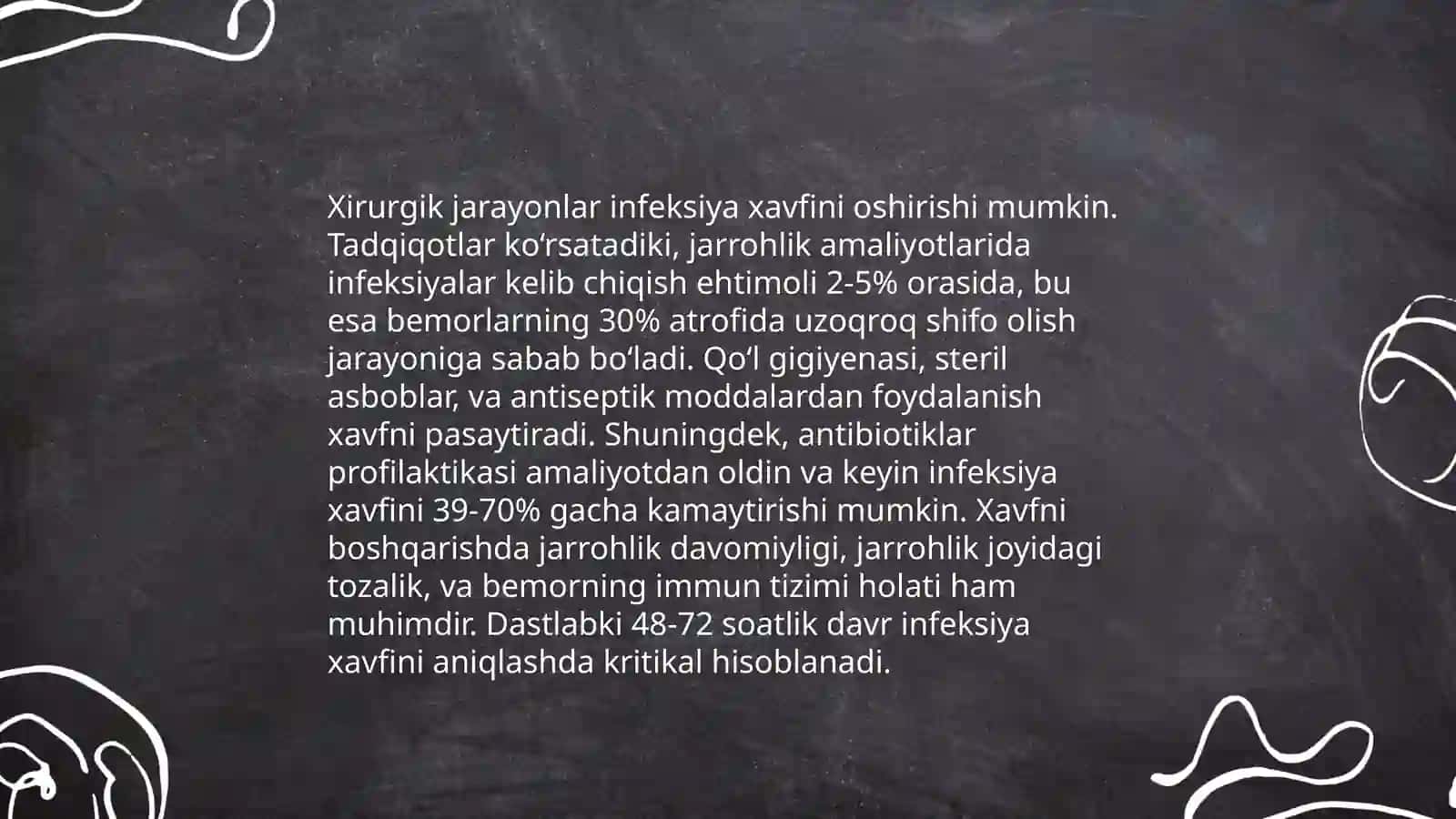 Xirurgiyada gospital infeksiyani profilaktikasi 3