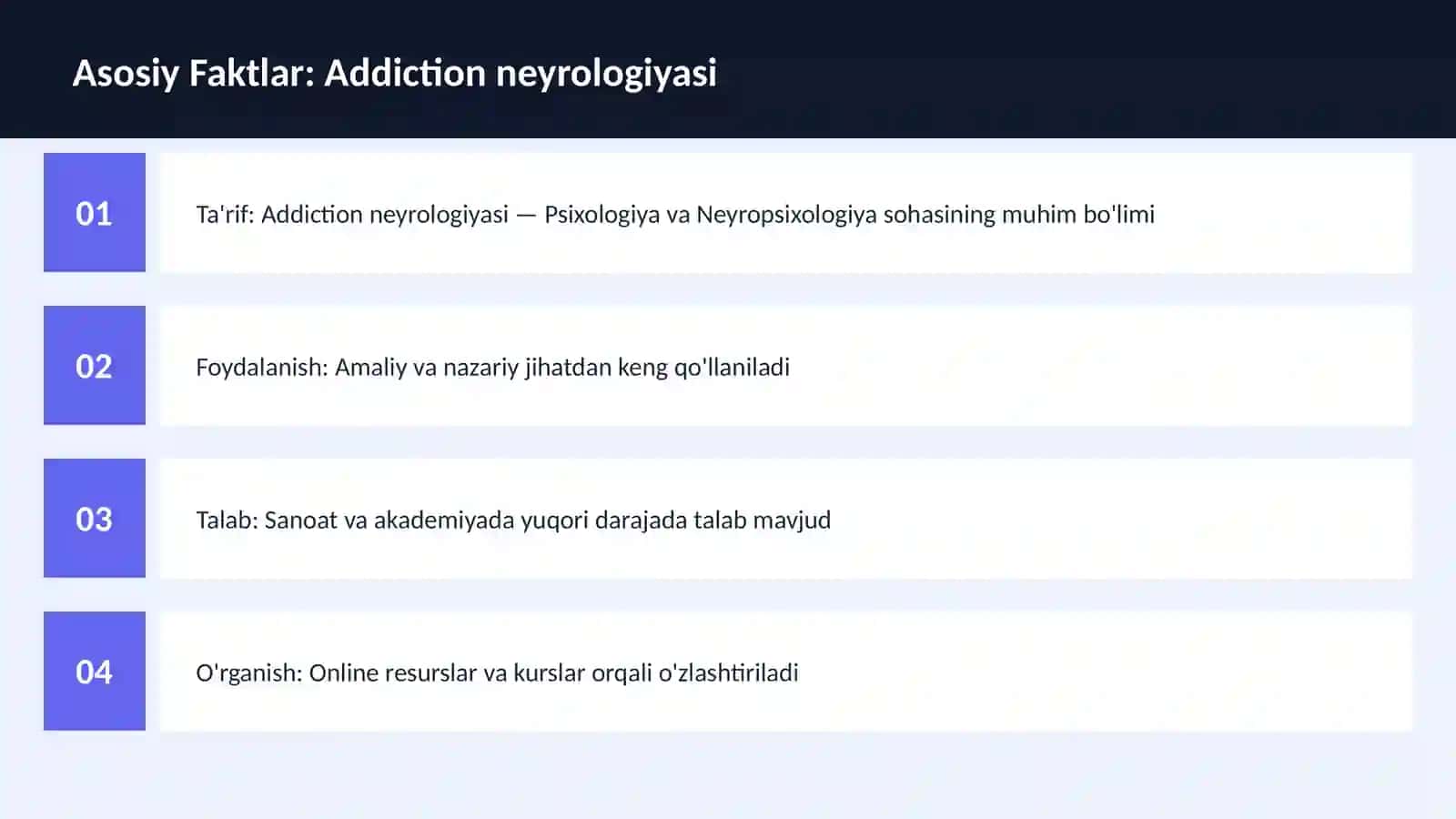 Addiction neyrologiyasi 3