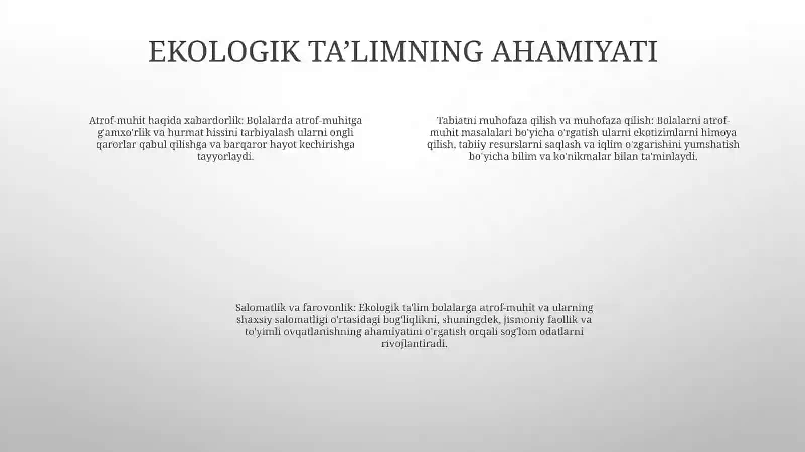 Maktabgacha Yoshdagi Bolalarga Ekologik Tarbiya Berish 3