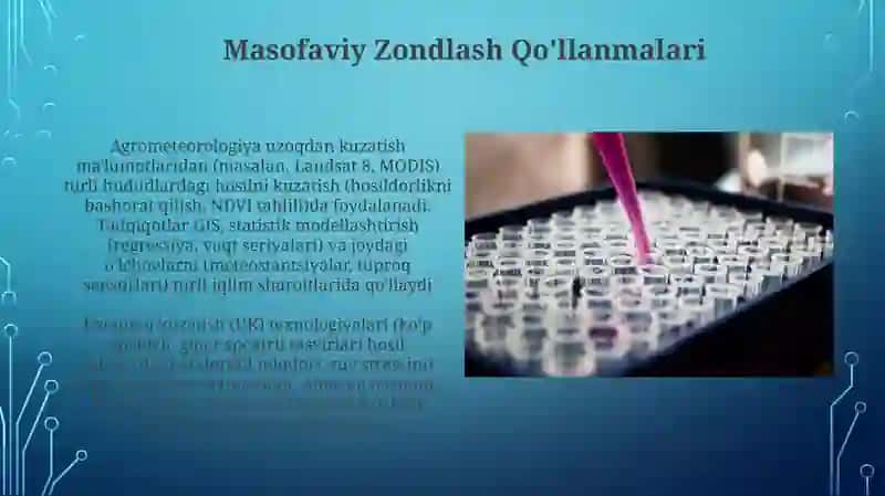 Agrometeorologiyaning predmeti Tadqiqot uslublari va asosiy vazifalari 3
