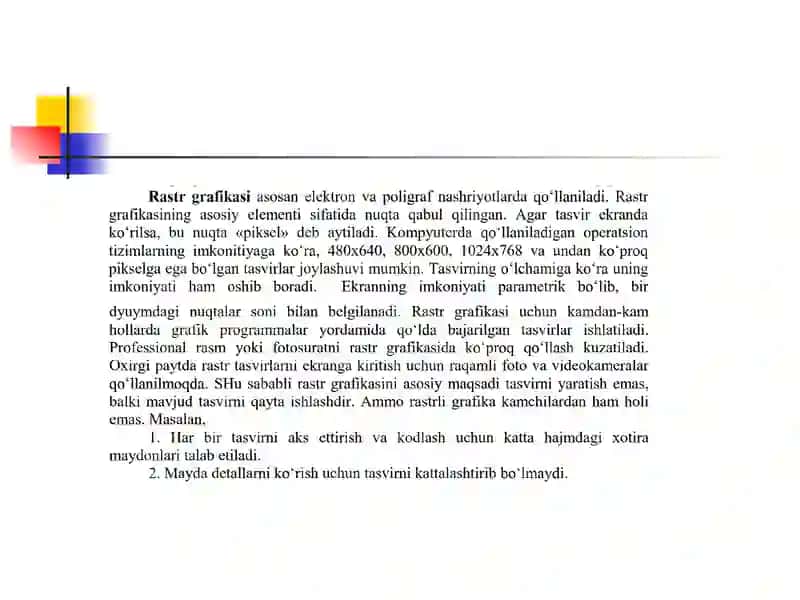 Rastr algoritmlari. Qavariq ko‘pburchakka tashqi chizilgan aylana yuzasini topish. 3