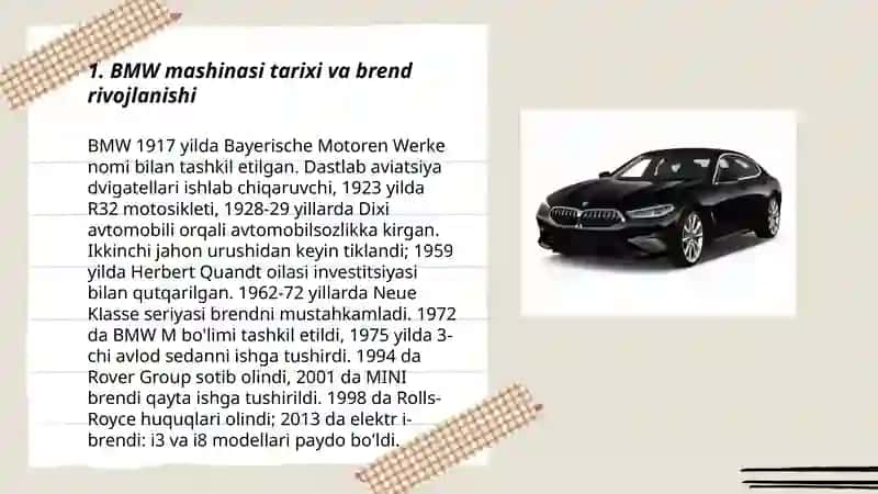 BMW mashinasi 3