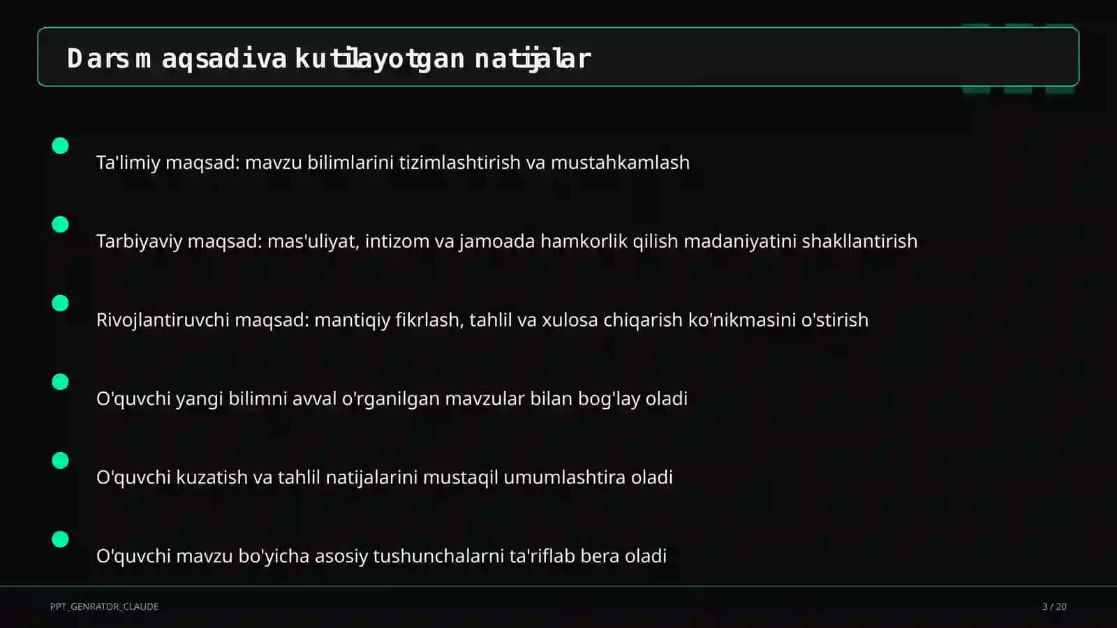 Zardo'zlik va milliy hunarmandchilik (8-sinf) 3