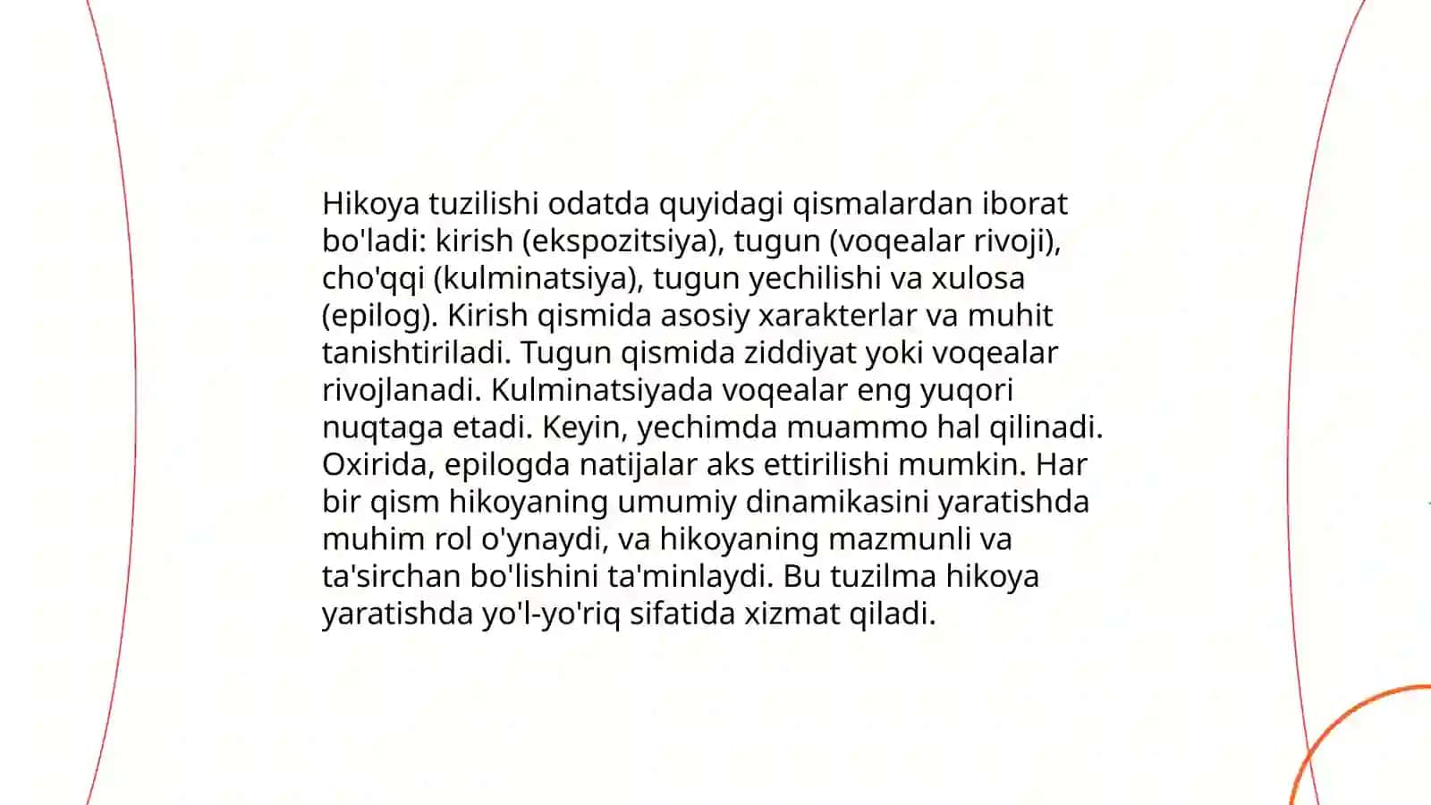 Darsda hikoya, tushuntirish va izohlash sanʼati 3