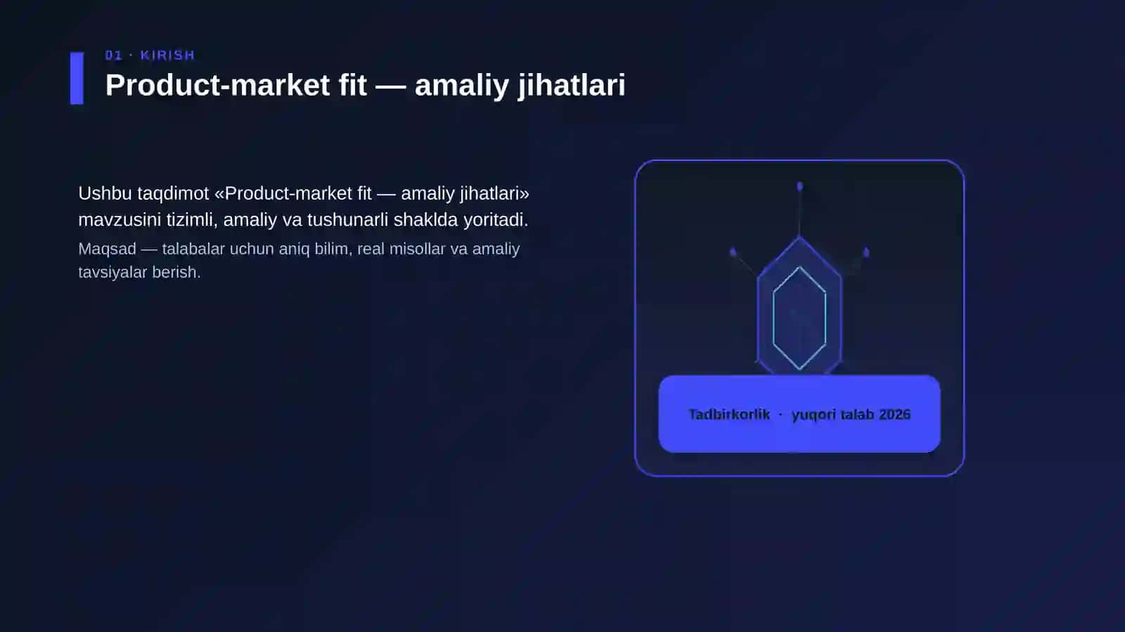 Product-market fit — amaliy jihatlari 3