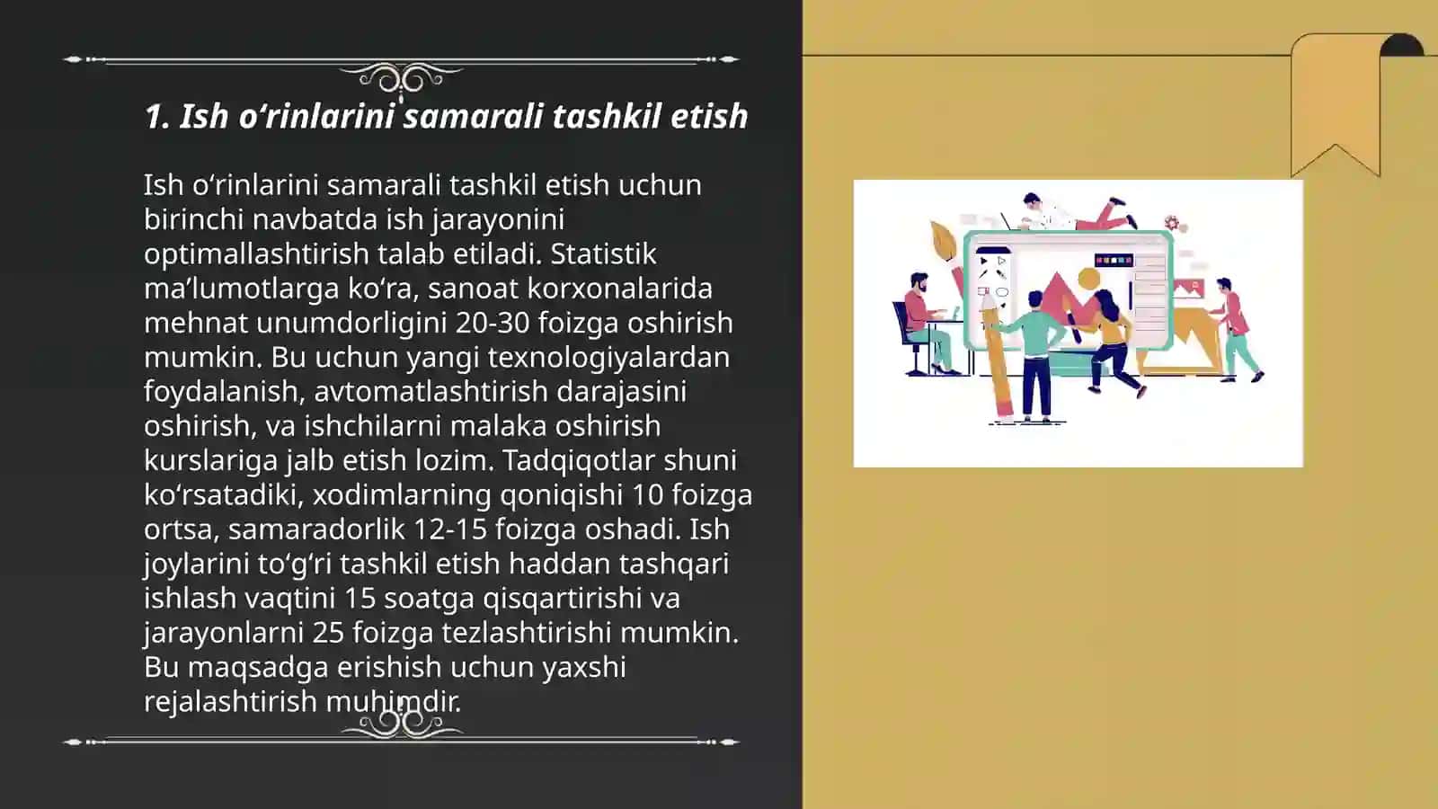 Ish oʻrinlarini loyihalash 3