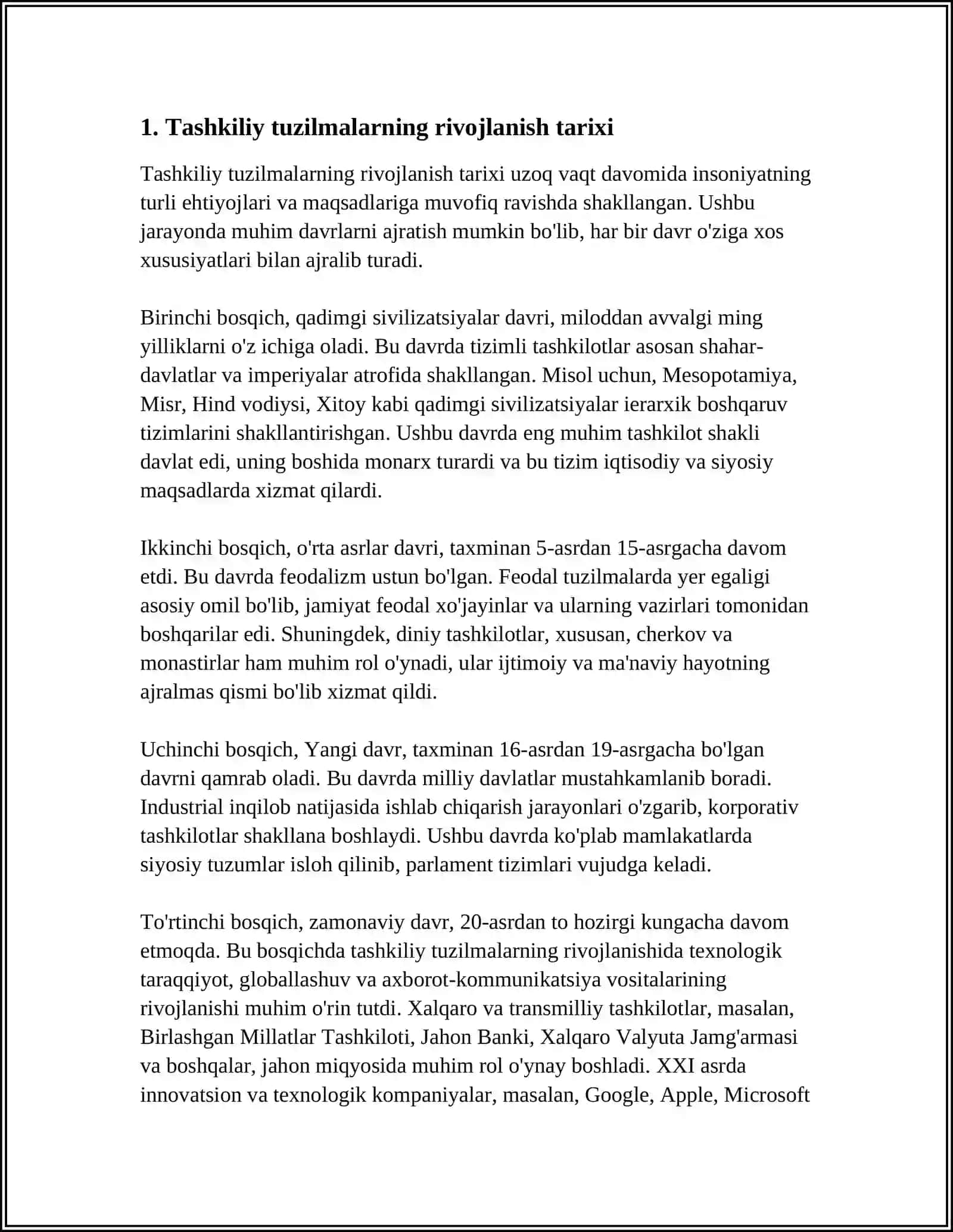 TASHKILIY TUZILMALARNI TAHLIL QILISHNING MOHIYATI VA VAZIFALARI 3