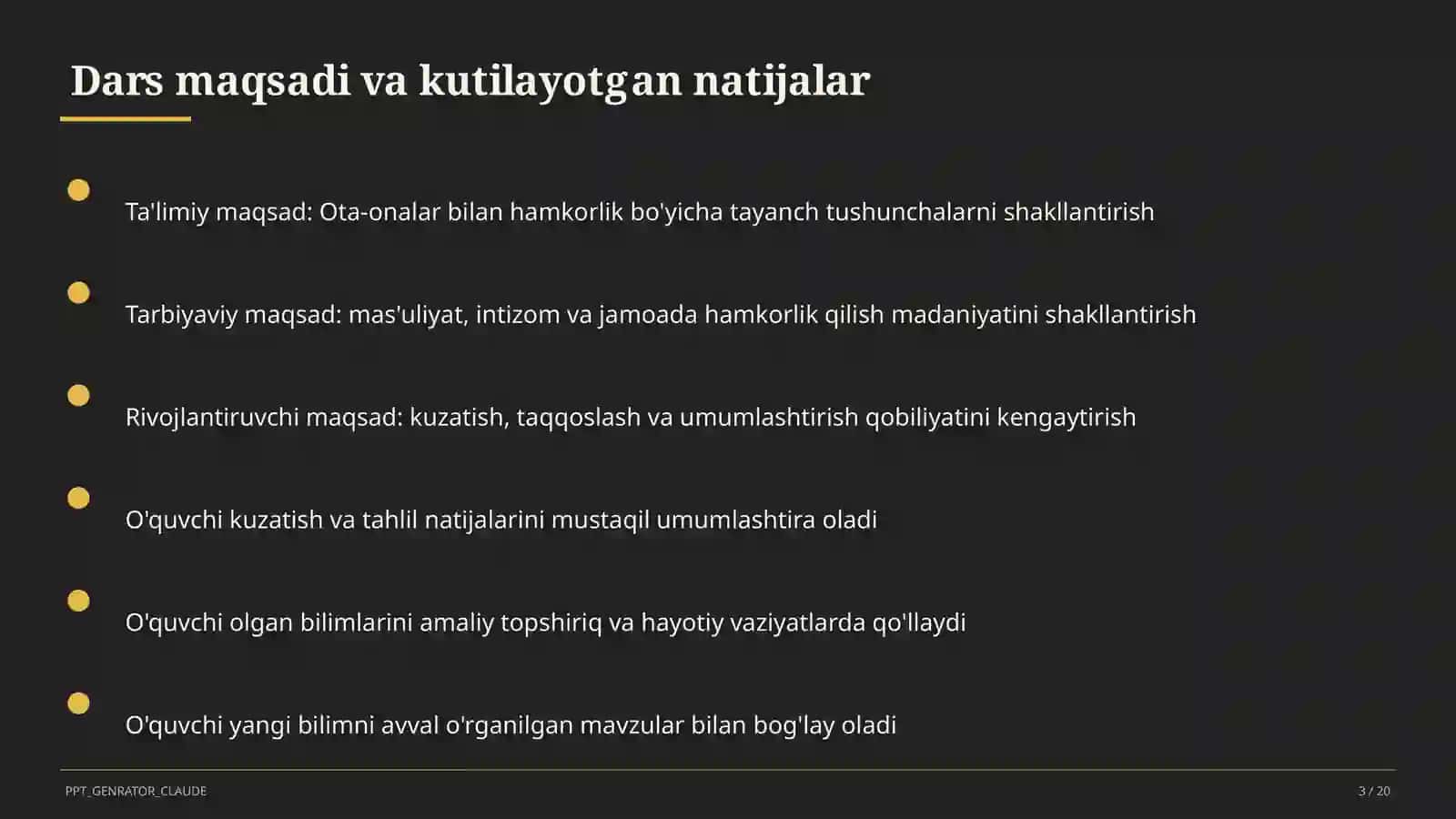 O'qitish Metodikasi 3