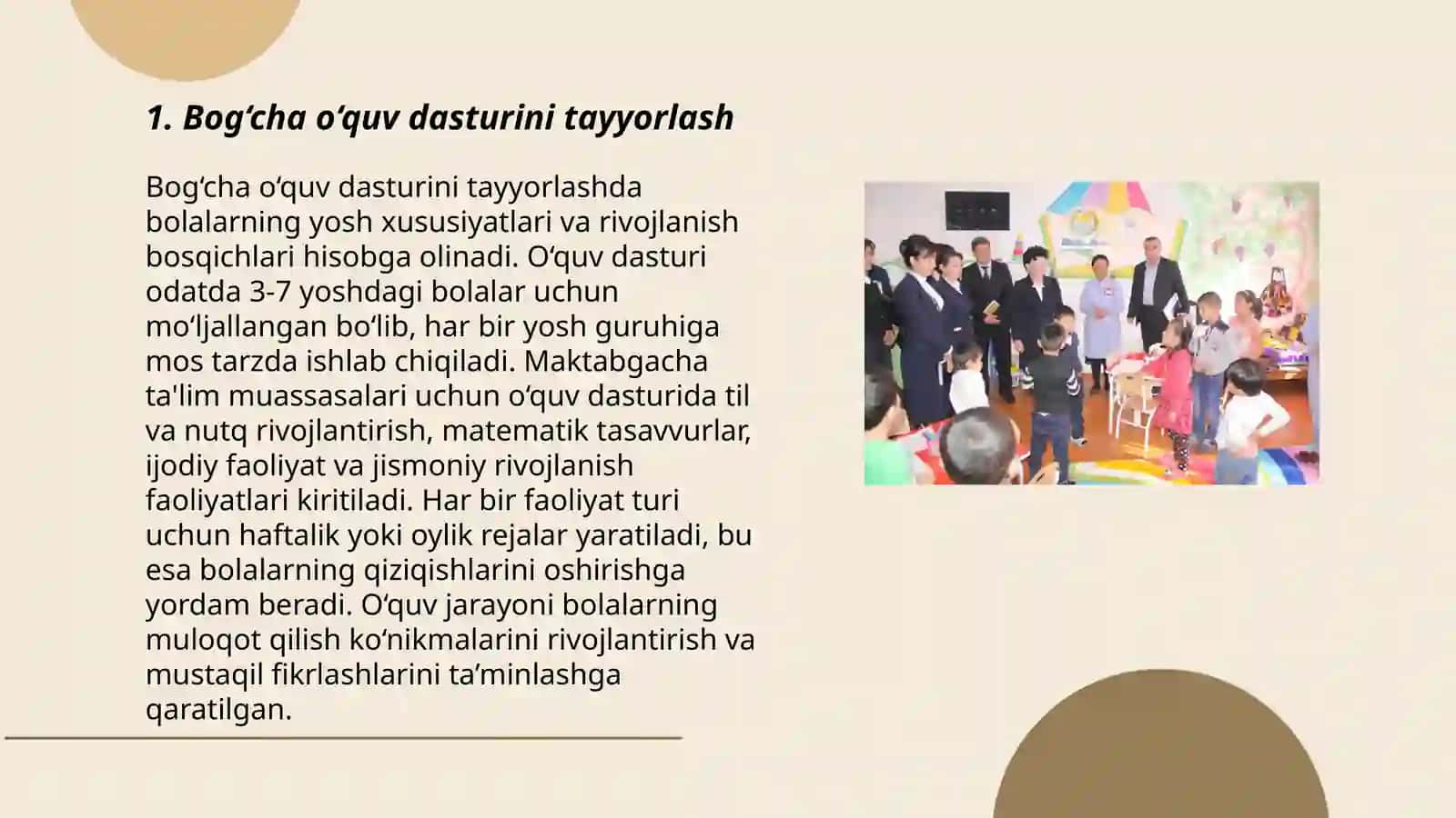 Turli tipdagi maktabgacha ta’lim muassasalarini tashkil tuzilmasi 3