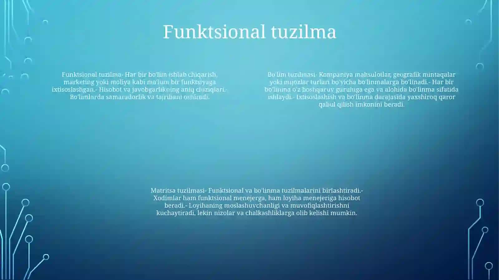 Korxona Va Tashkilotlarda Boshqaruv Strukturasi 3