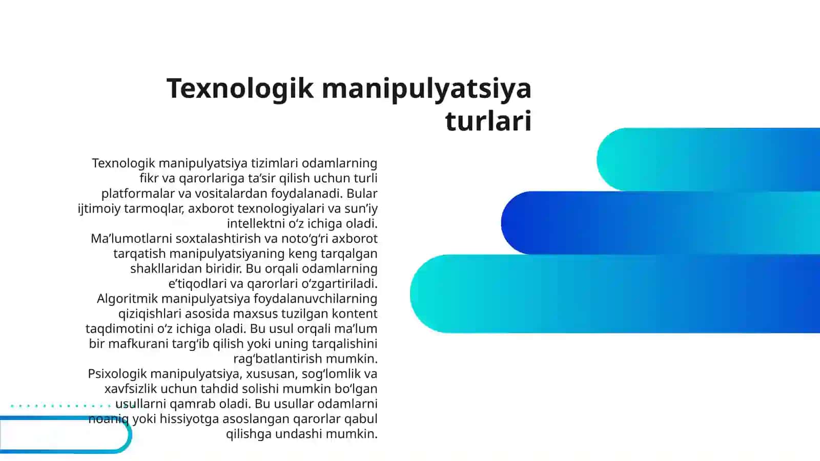 ZAMONAVIY-TEXNOLOGIK USLUBLARDAN MAFKURAVIY MAQSADLARDA FOYDALANISHNING SALBIY OQIBATLARINI BARTARAF ETISH YO’LLARI 3