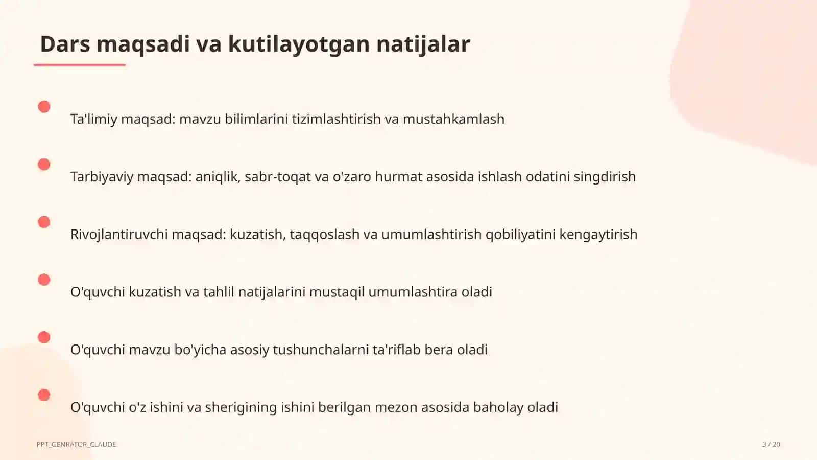 Kislorod: olinishi va xossalari (7-sinf) 3