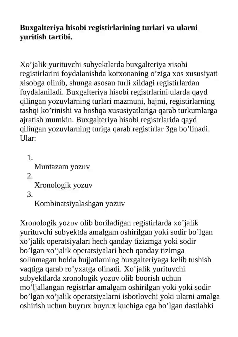 Buxgalteriya hisobi registirlari 3