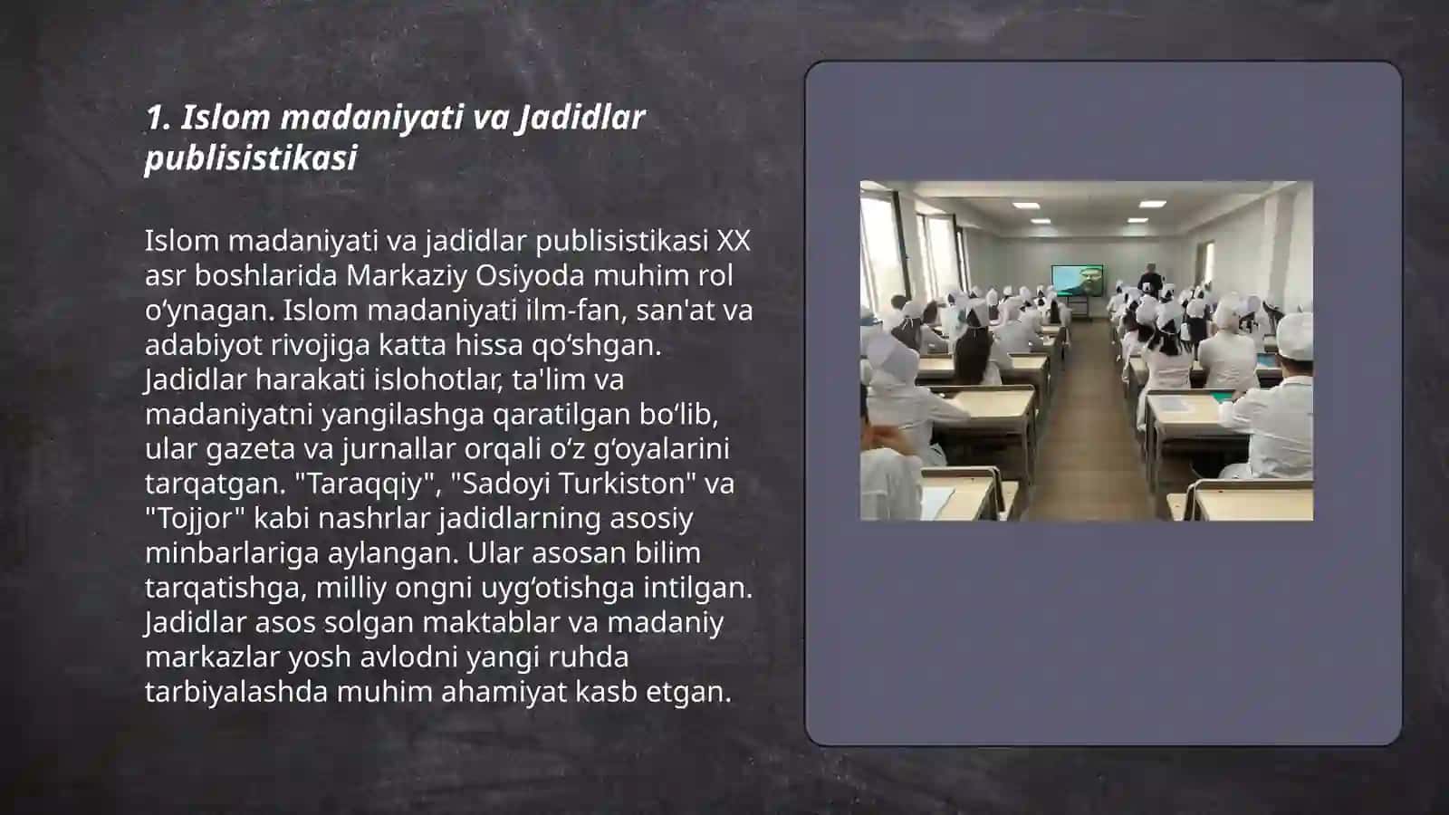 Jadidlar publisistikasida 3