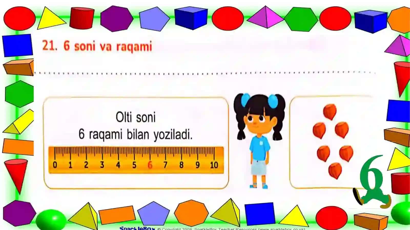 6 soni va raqami 3