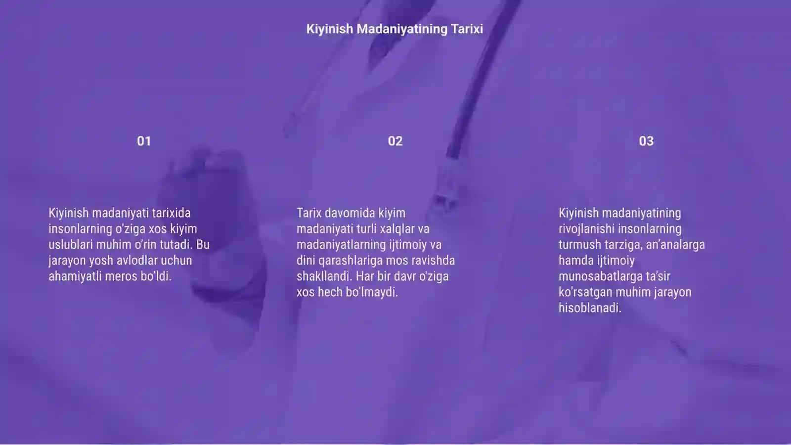 Kiyinish madaniyati 3