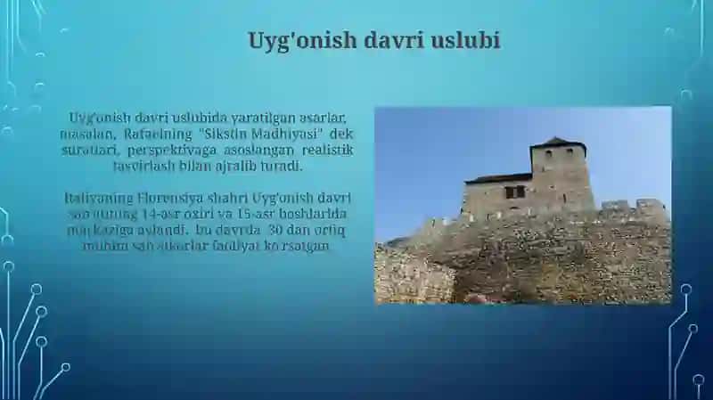 Maxsus tarixiy uslublar 3
