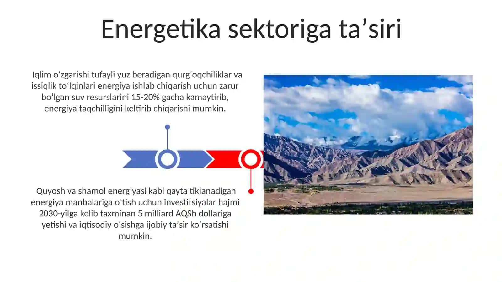 Iqlim o'zgarishi va uning O‘zbekiston iqtisodiyotiga ta'siri 3