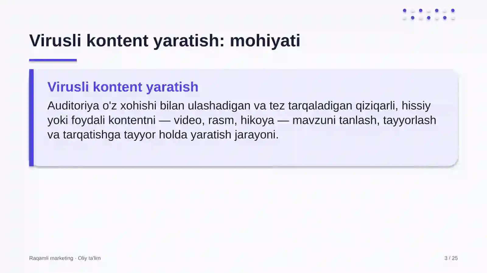 Kardiologiya markazlarida virusli kontent yaratish 3