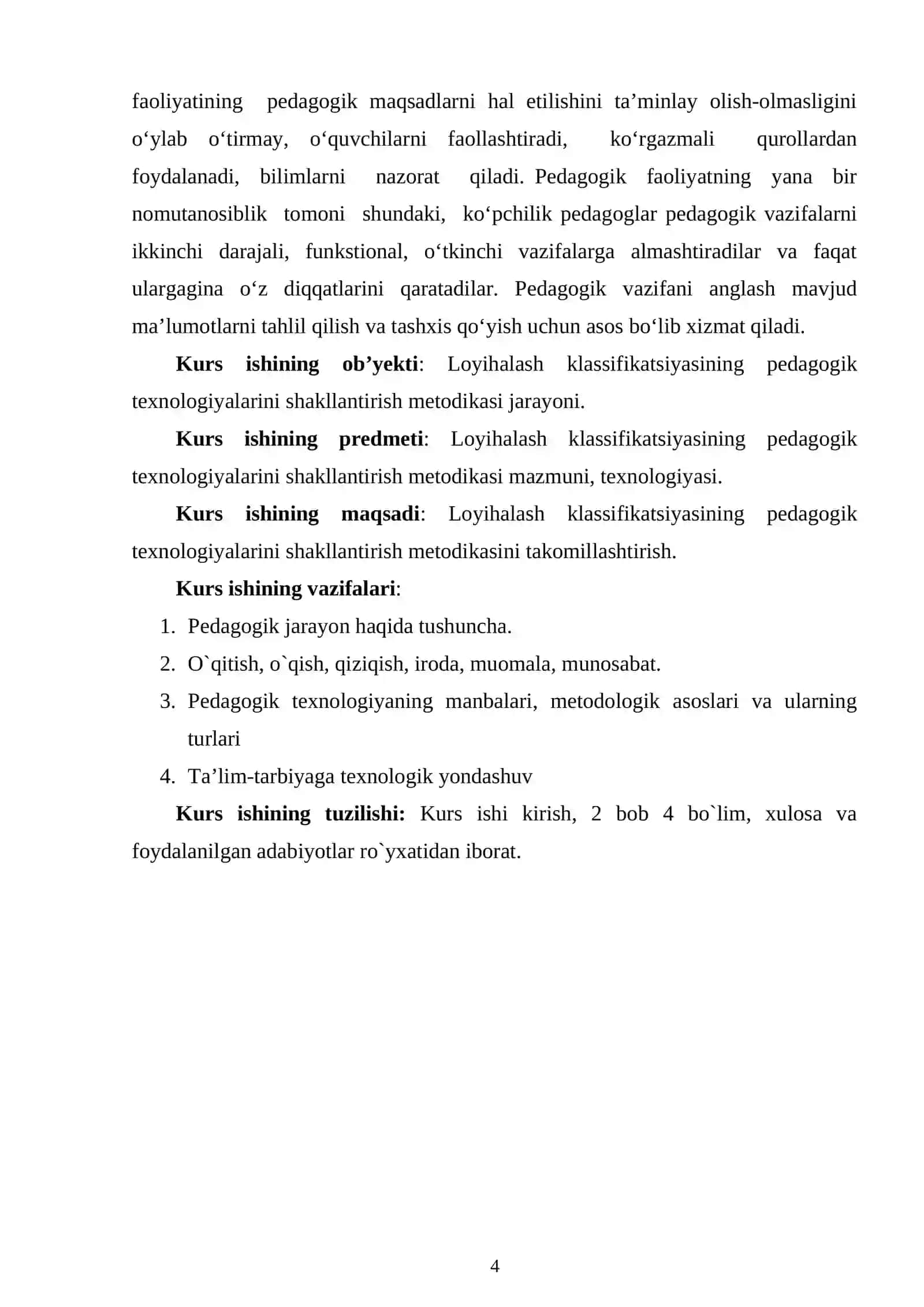 LOYIHALASH KLASSIFIKATSIYASINING PEDAGOGIK TEXNOLOGIYALARI 3