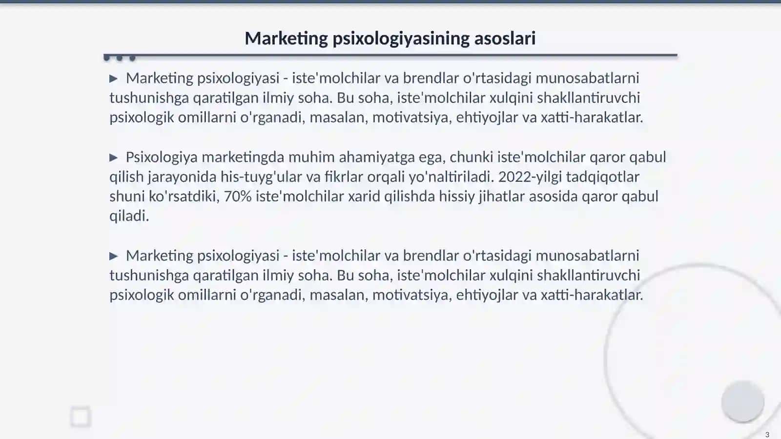Marketing psixologiyasi 3
