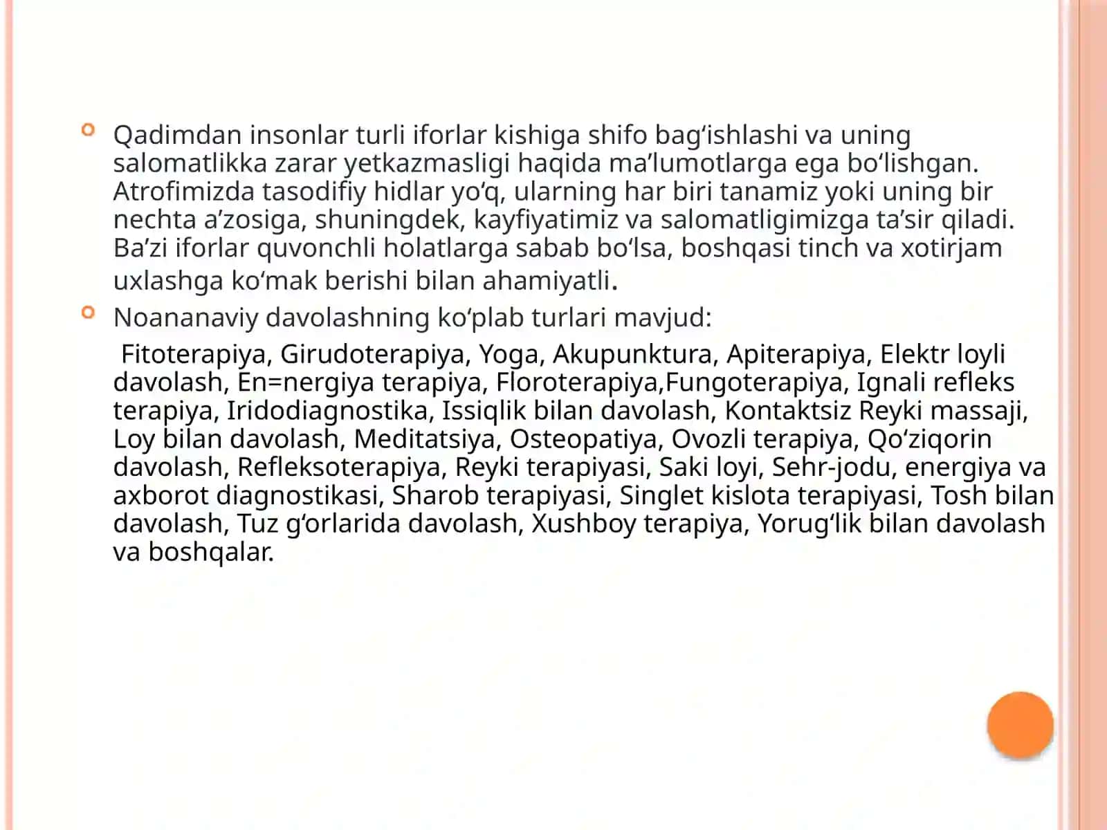 Noananaviy davolash usullari Avestoning tibbiyotdagi o‘rni 3
