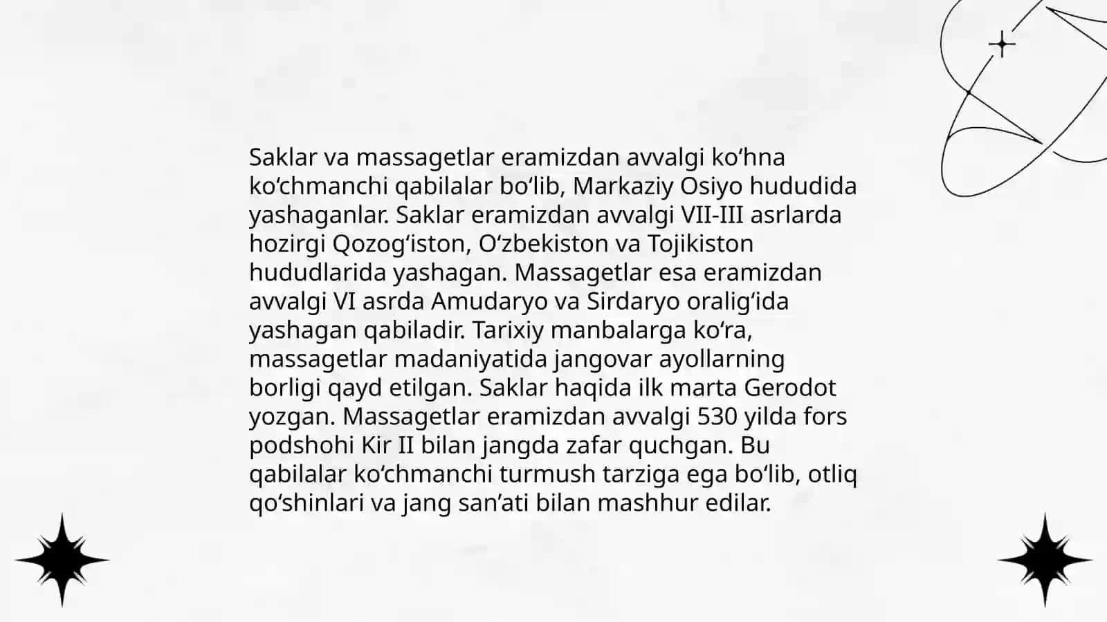 Saklar va massagetlar 3