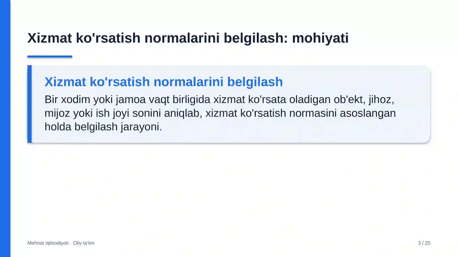 agroturizmda xizmat ko'rsatish normalarini belgilash 2482 3
