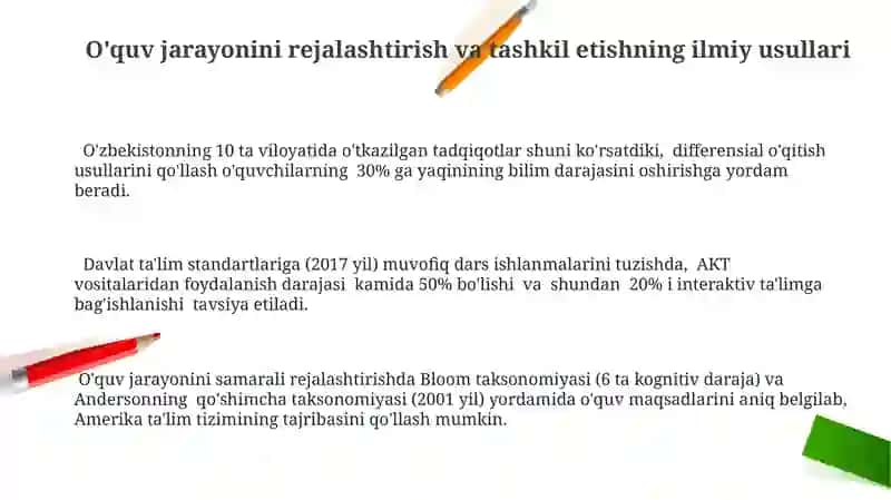 Òqituvchi mehnatini ilmiy asosda tashkil etish 3