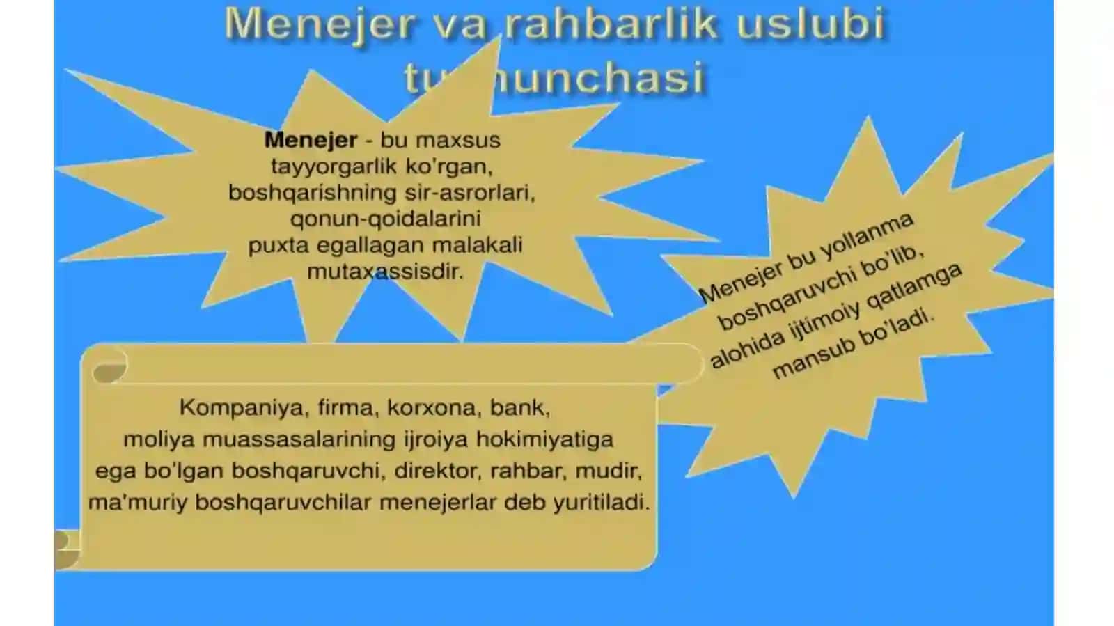 Menejerning uslubi va imidji 3