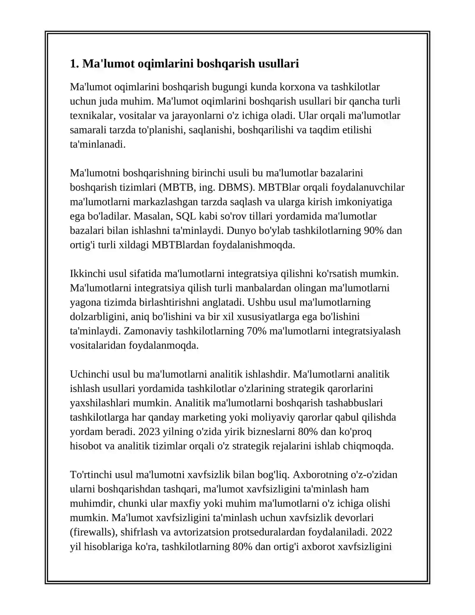 TARMOQDA KO'P MA'LUMOT OQIMLARINI BOSHQARISH VA KONVERGENSIYA 3