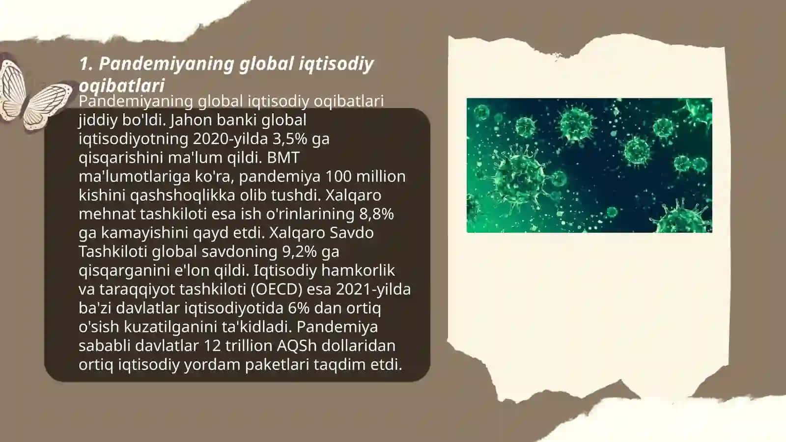 Pandemiya 21-asr global muammosi va uning oqibatlari 3