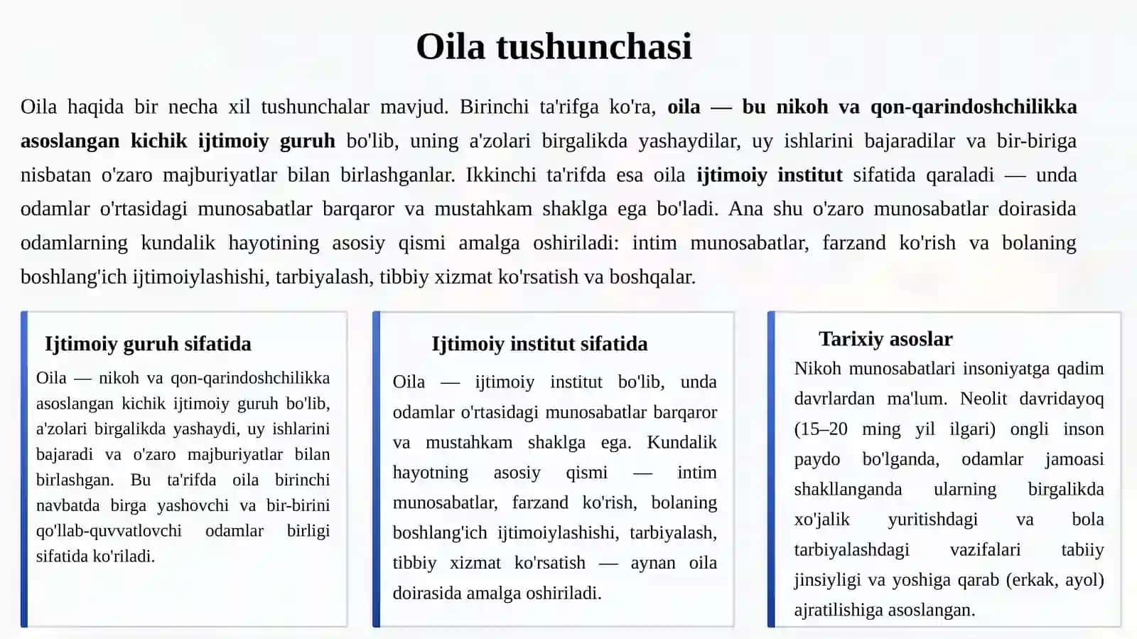 Oilavauining vazifalari 3