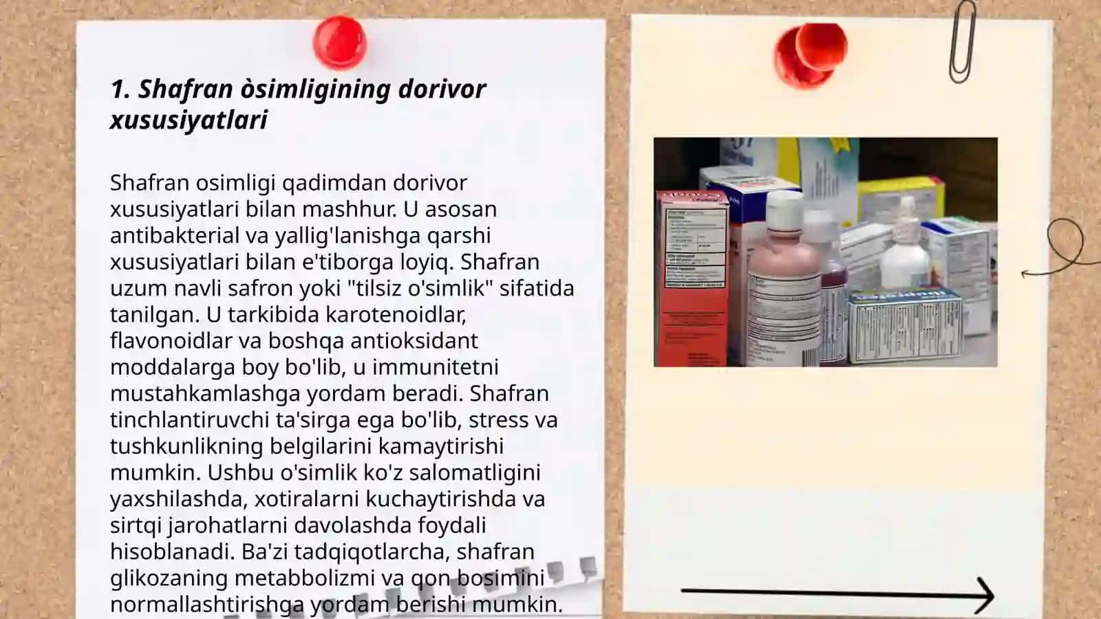 Shafran òsimligining Xalq tabobatida qòllanishi 3