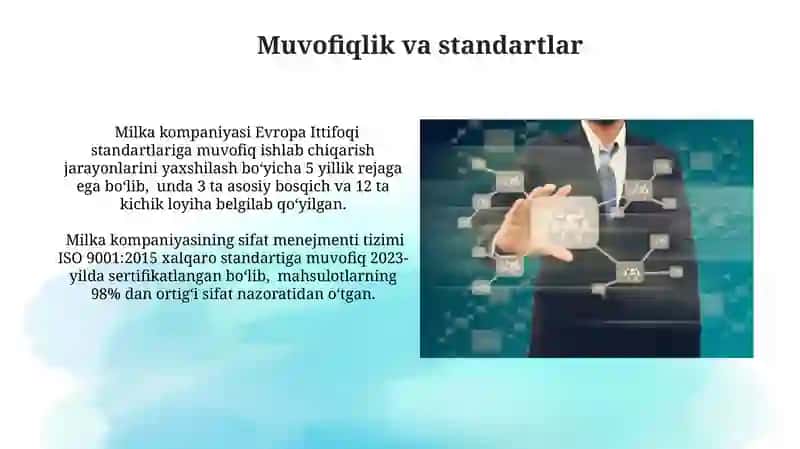 Milka Tashkilotining Boshqaruv Tizimi 3