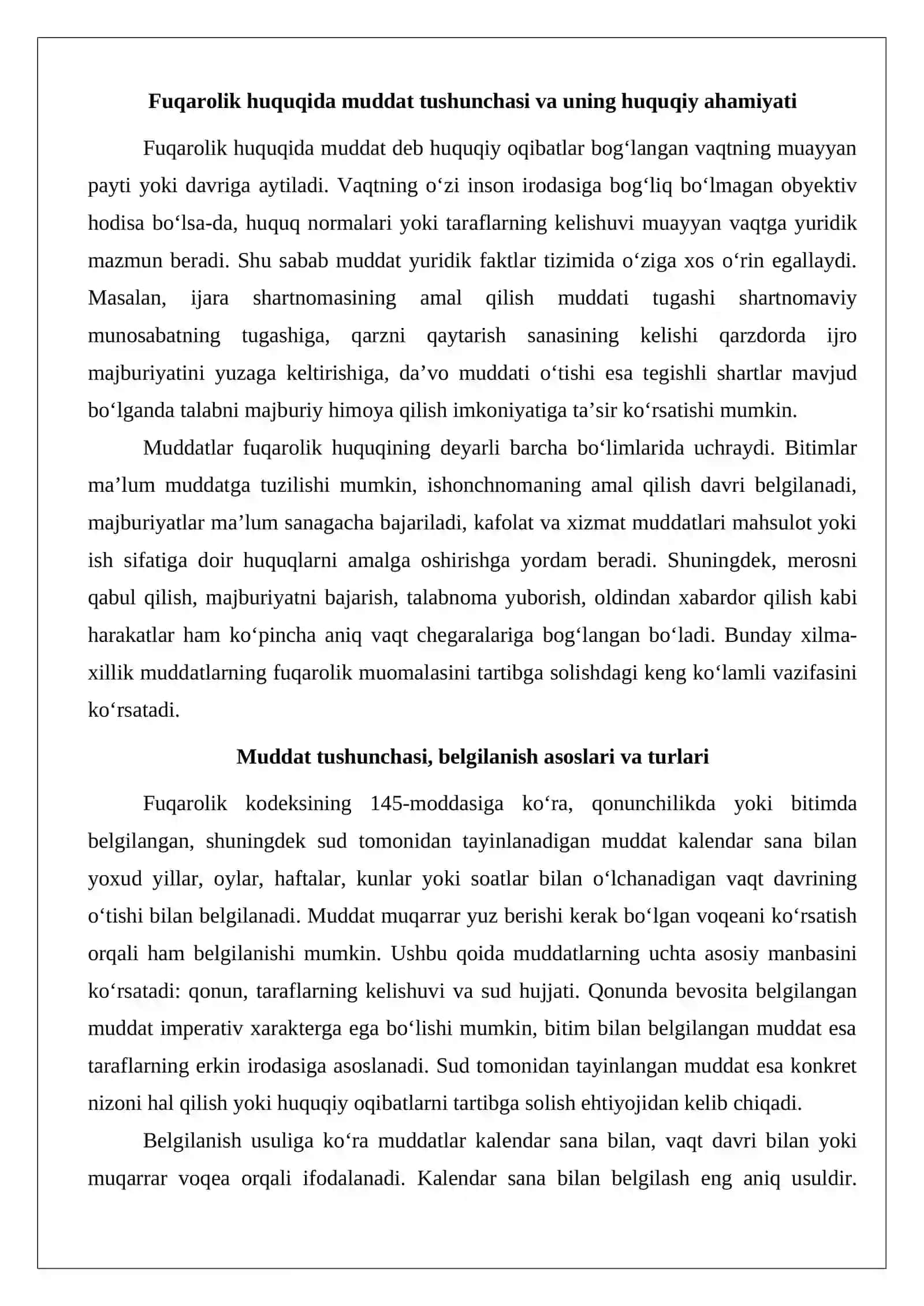 Fuqarolik huquqida muddatlar 3