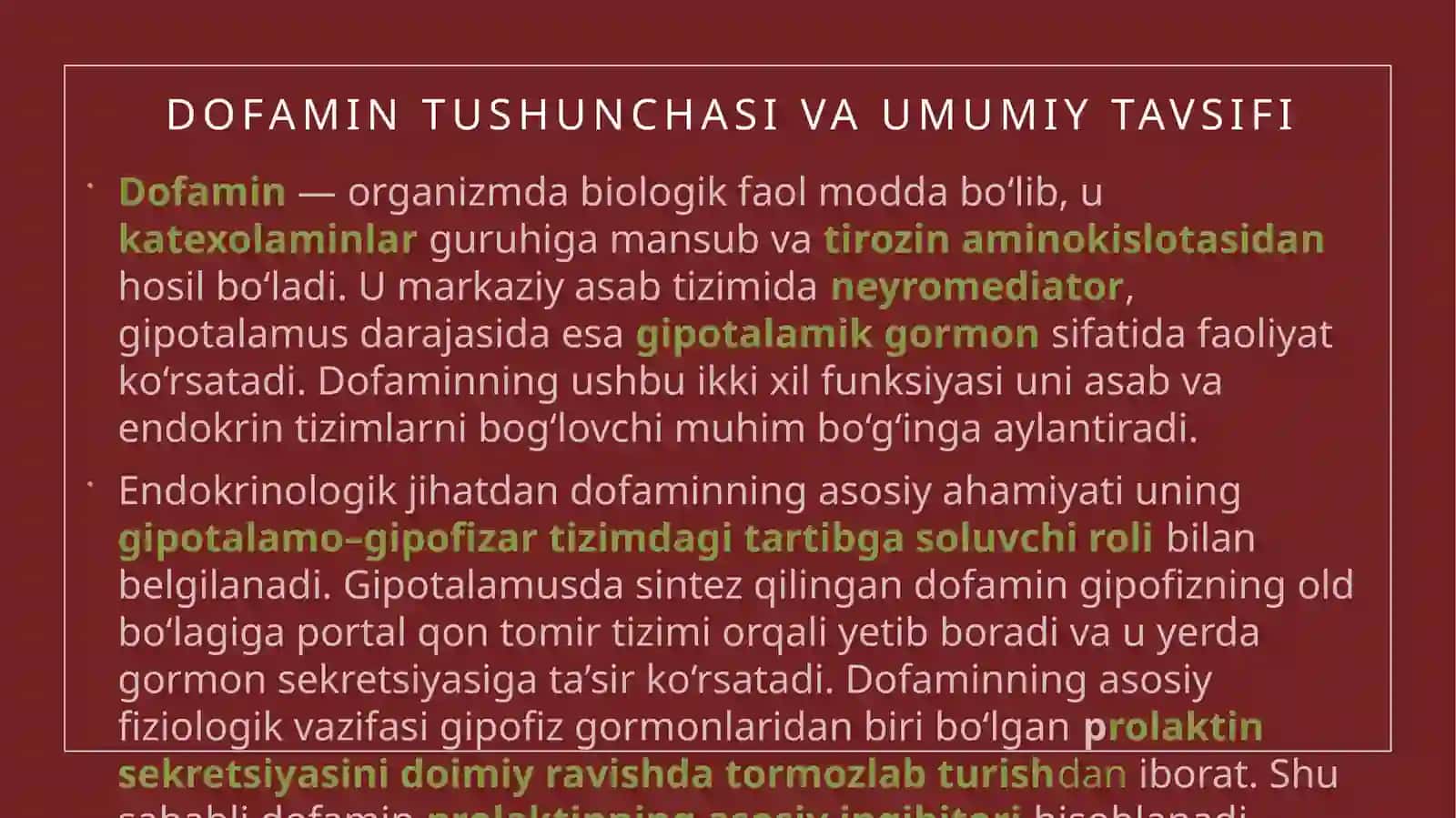 Dofamin 3