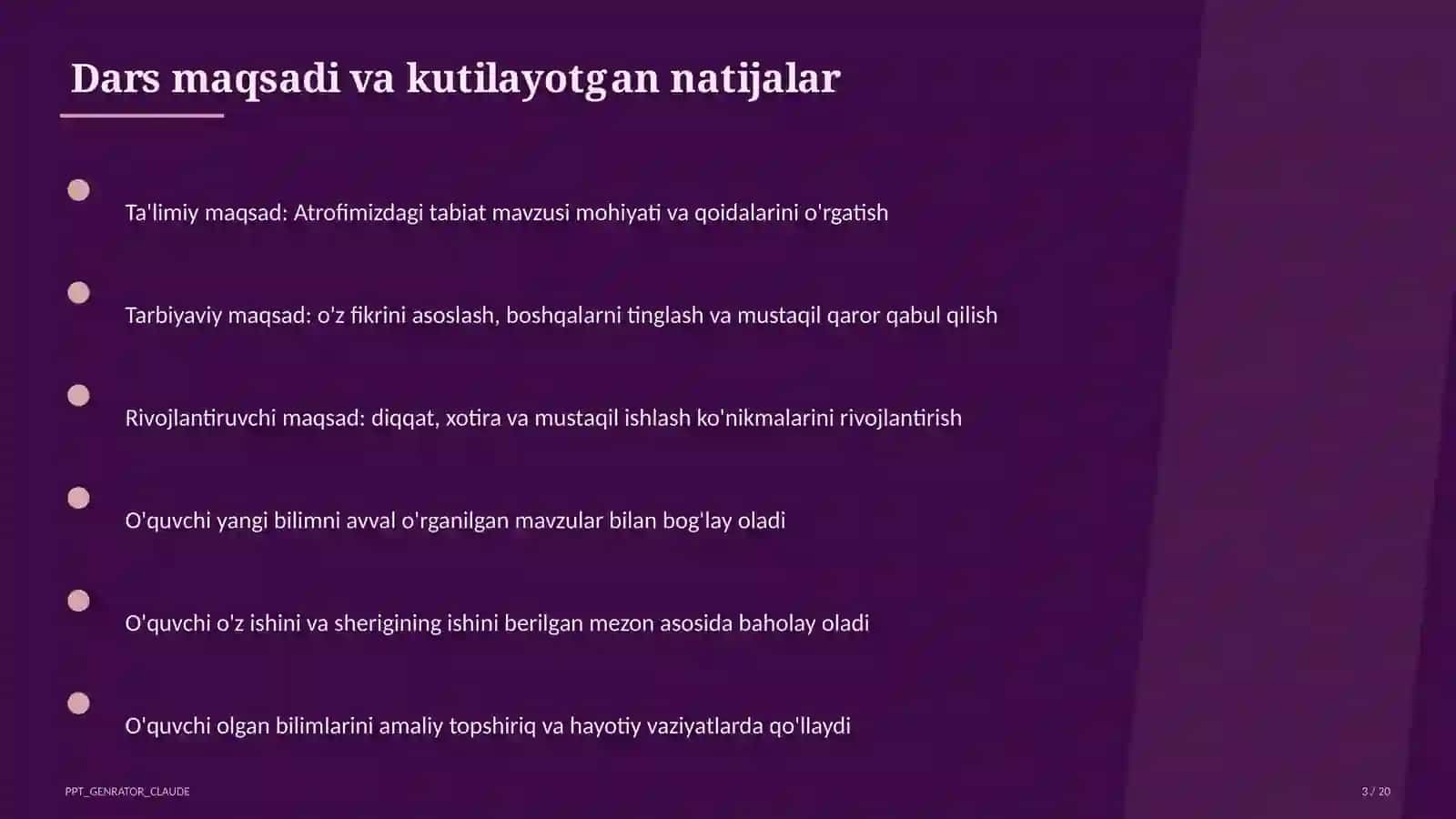 Atrofimizdagi tabiat (1-sinf) 3