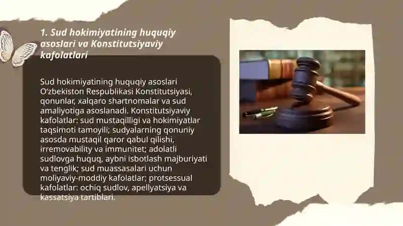 Oʻzbekiston Respublikasida sud hokimiyati 3