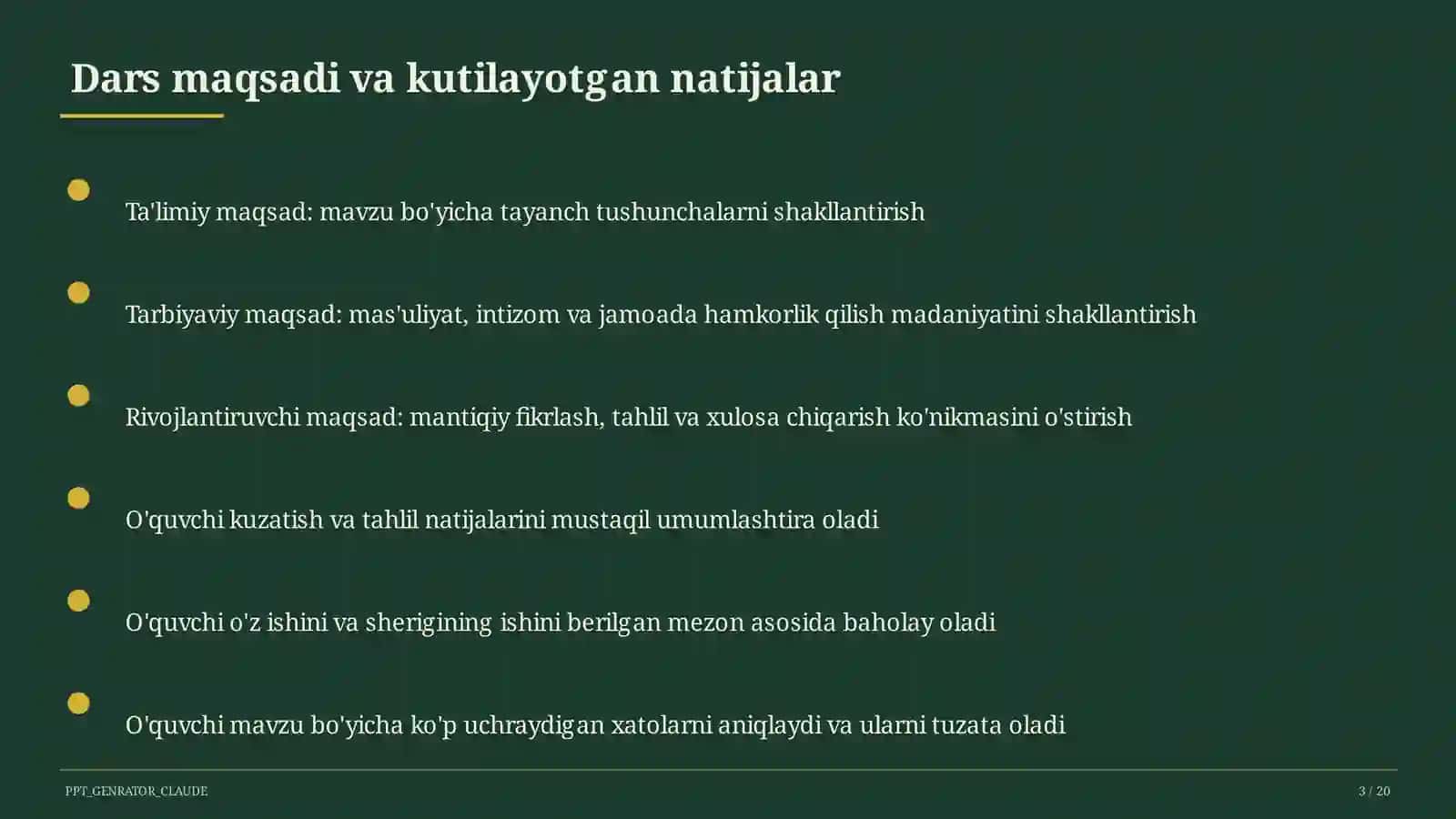 Jadvaldan tashqari ko'paytirish va bo'lish (3-sinf) 3
