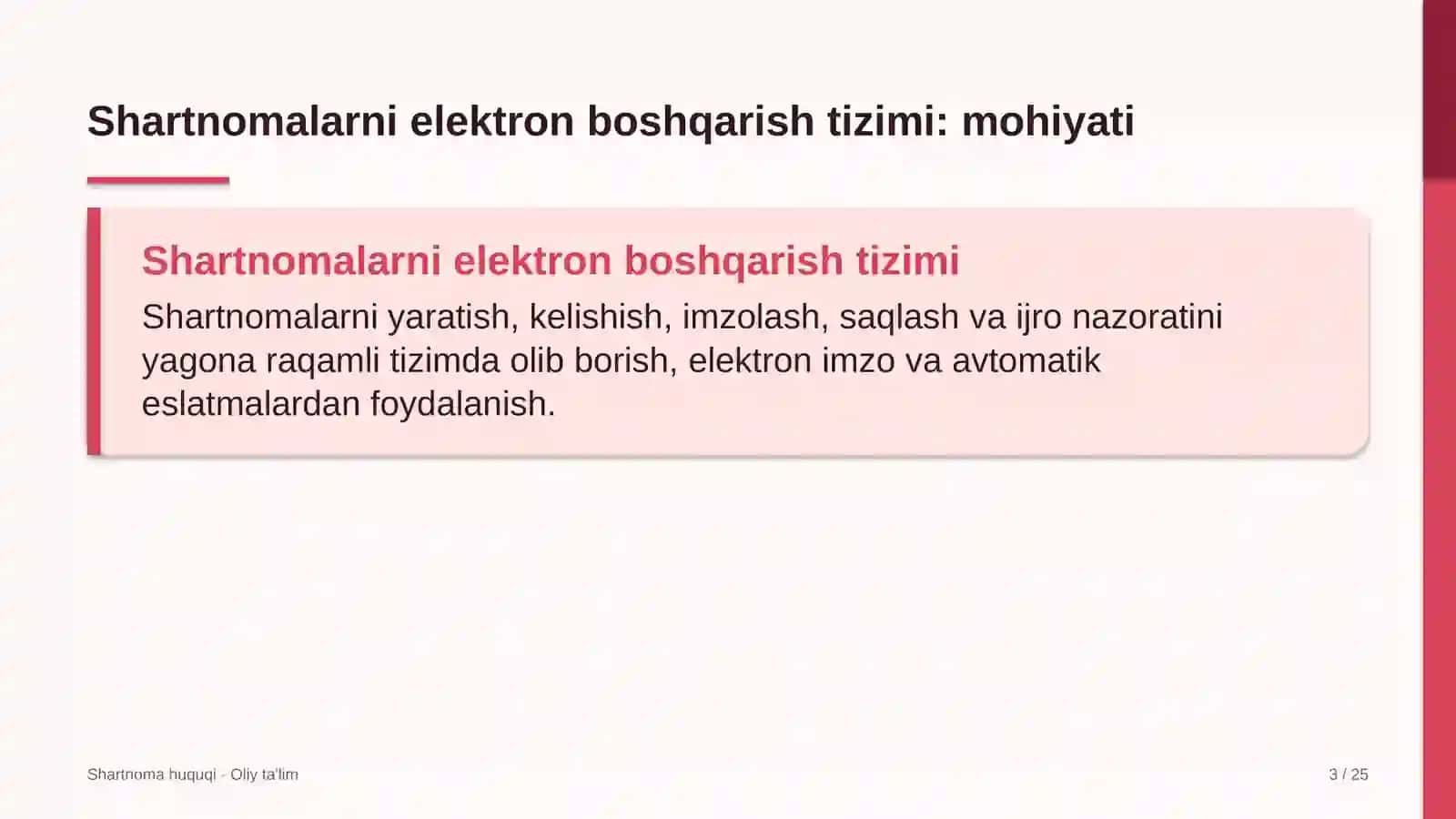 xo'jalik mollari do'konlarida shartnomalarni elektron shaklda boshqarish tizimi 9393 3