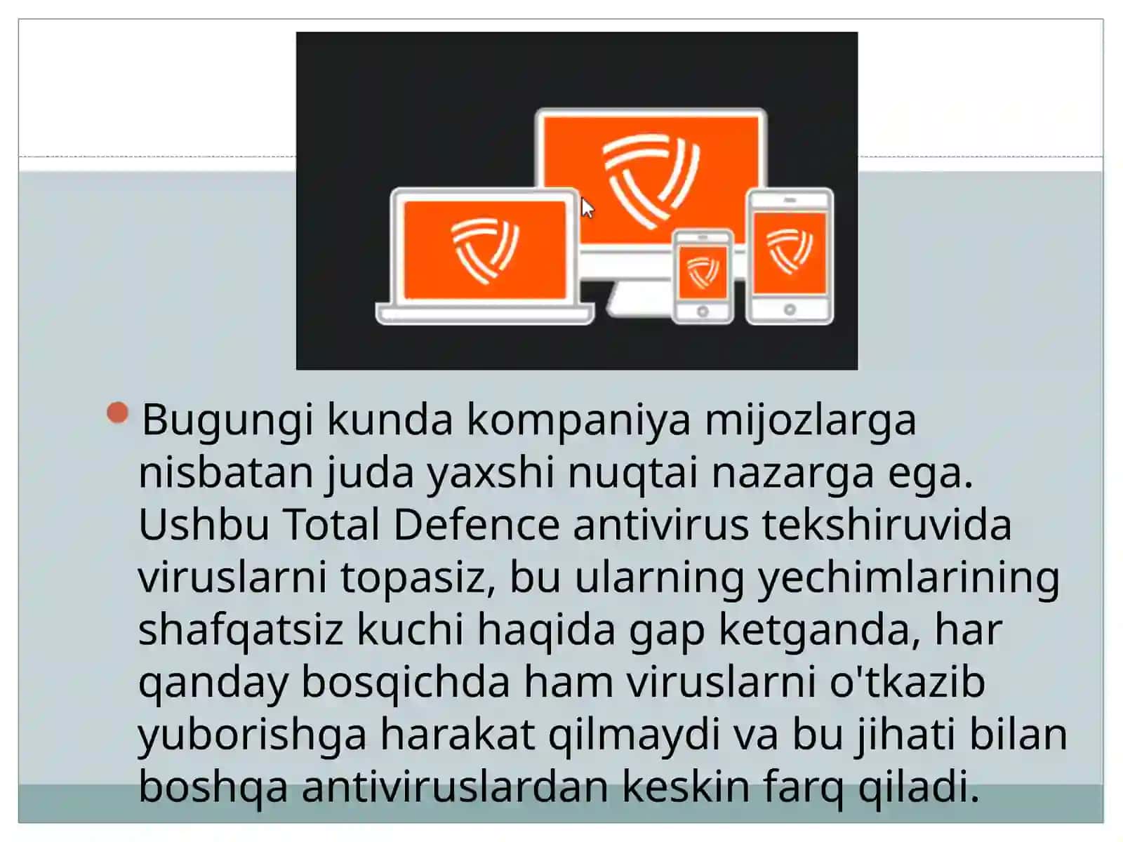 Umumiy mudofaa antivirusi 3