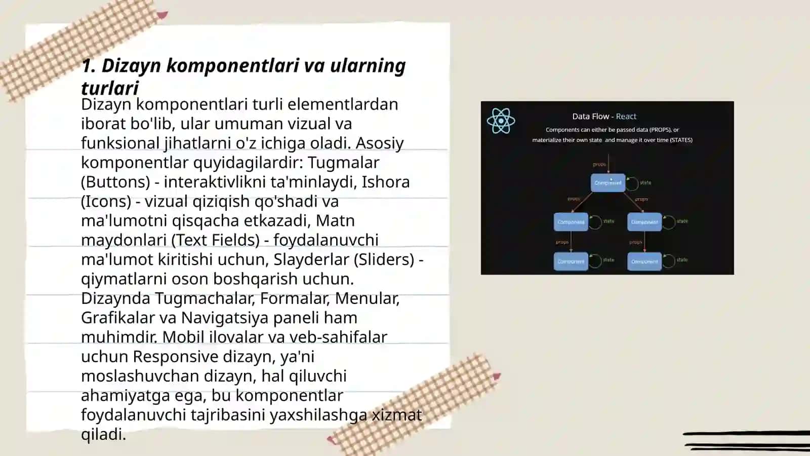 Dizayn komponentlari asosida turli buyumlarning loyiha variantlarini tayyorlash usullari 3