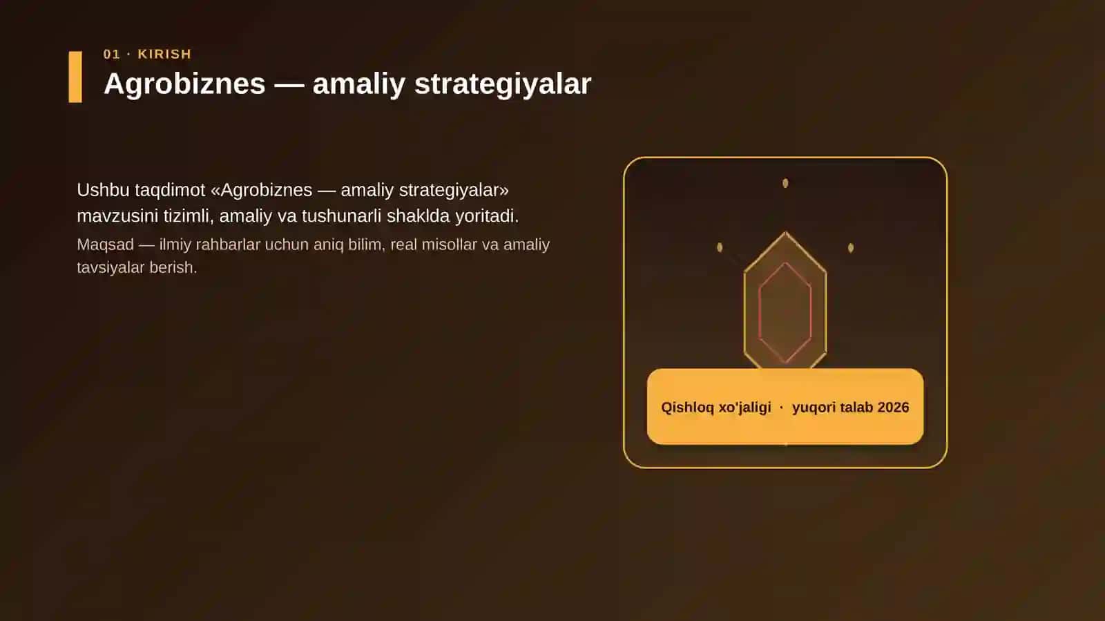 Agrobiznes — amaliy strategiyalar 3
