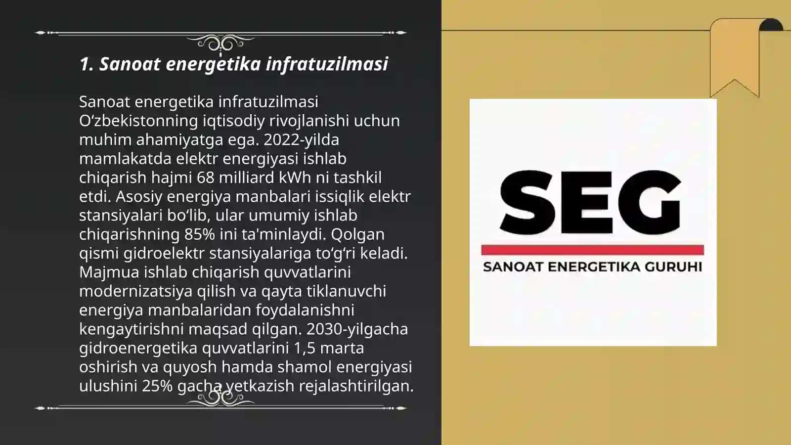 Sanoat energetika infratuzilmasi 3