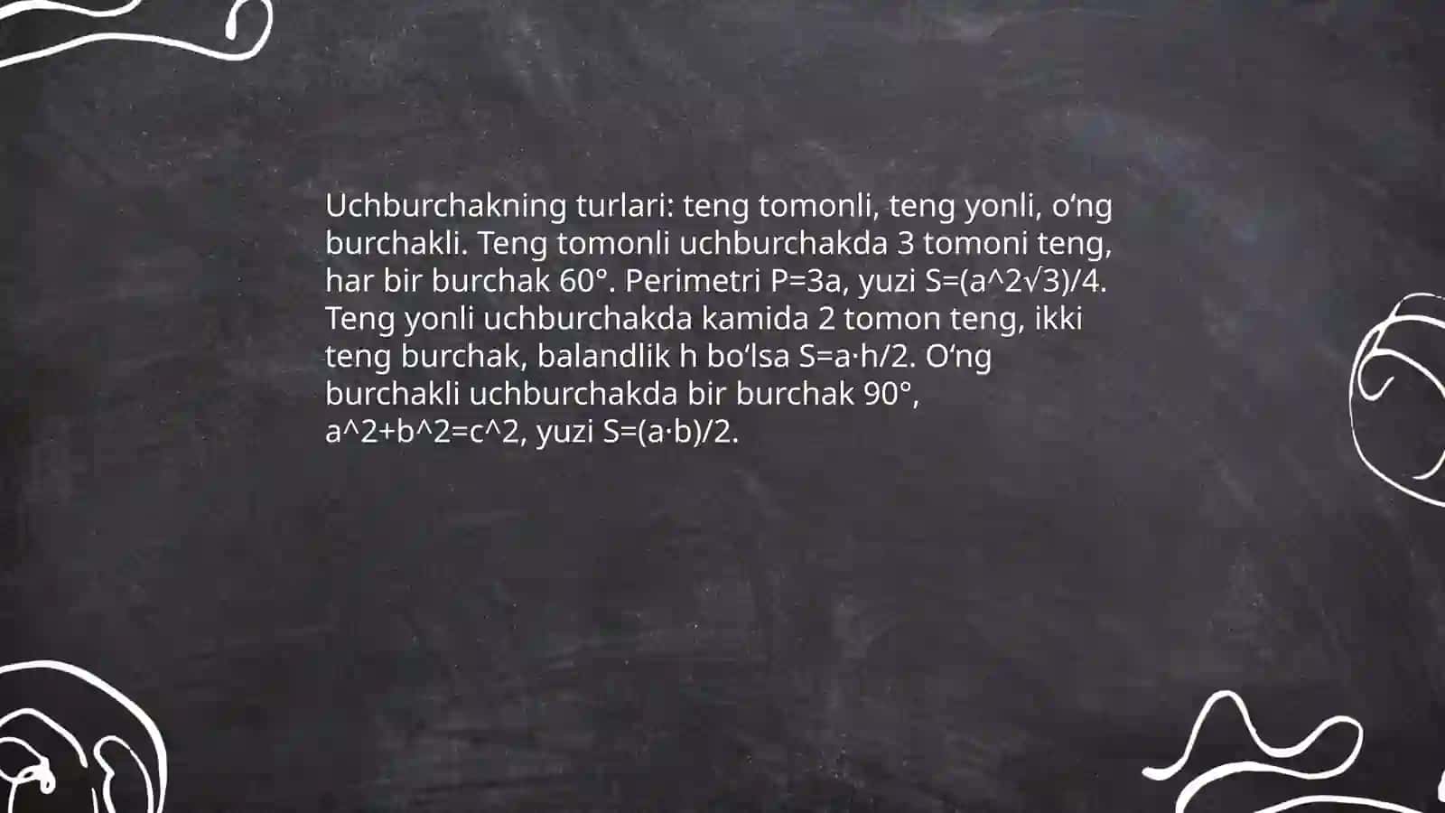 Uchburchak va piramida 3