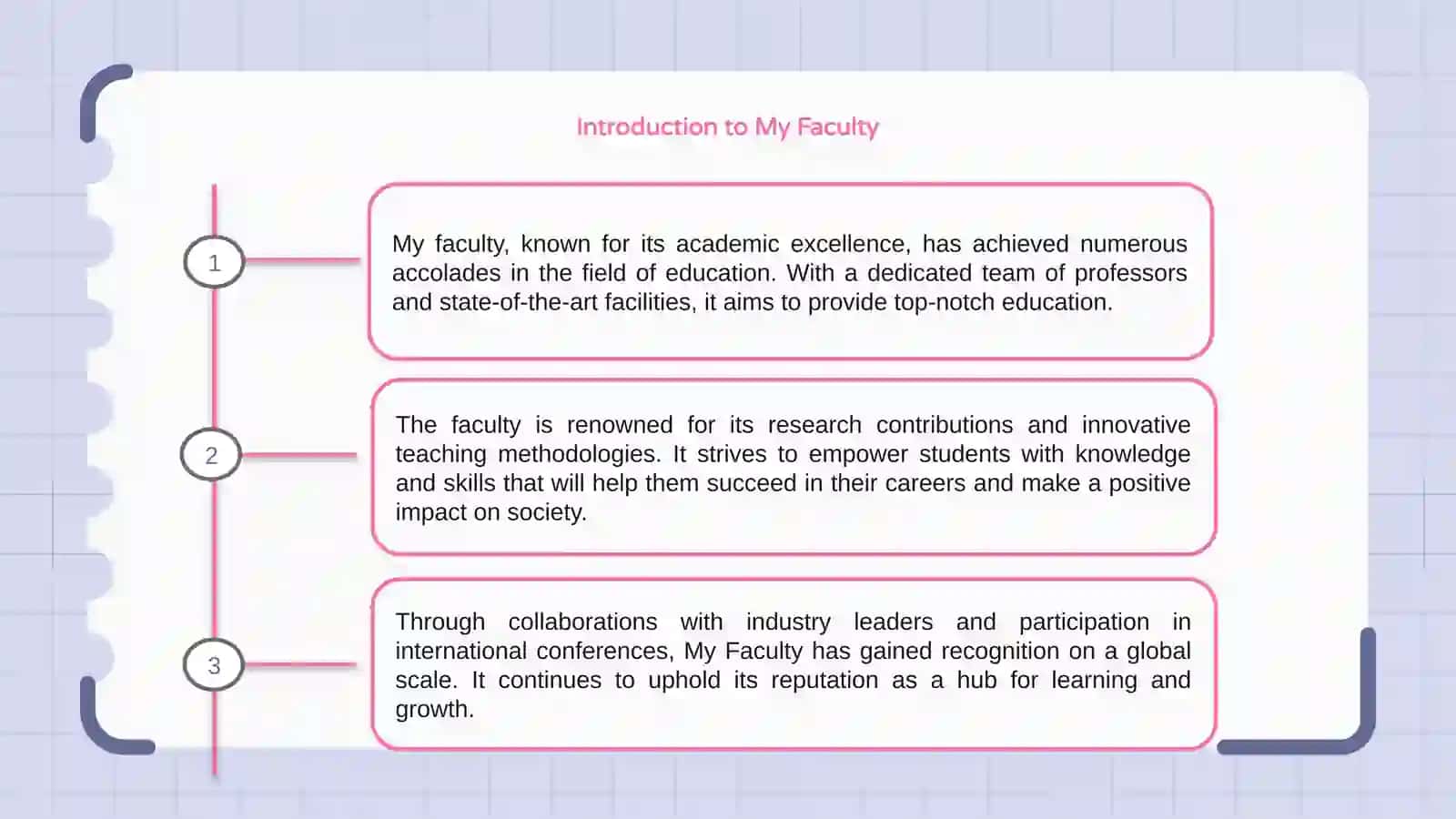 My faculty and its axhievements 3